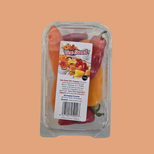 Vine Sweet Mini Peppers 175g