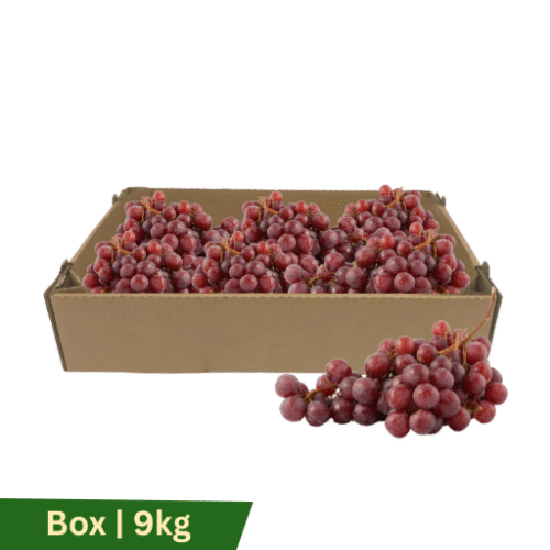 Grapes Red Imported, Box | 9kg